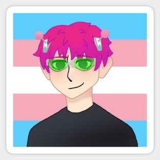 Saiki Trans Pride Sticker